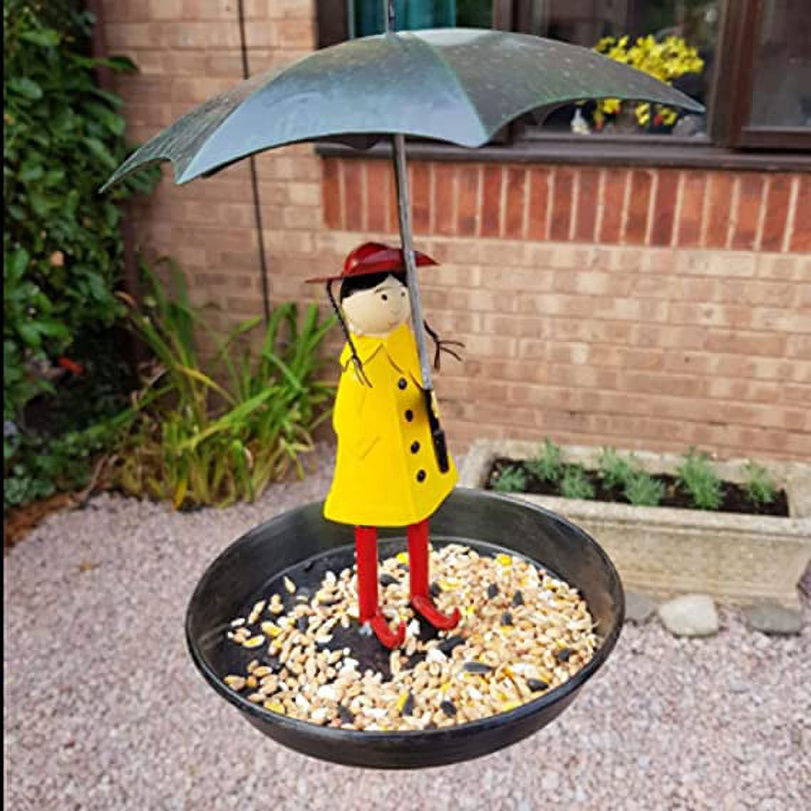 Metal Bird Feeder for Girl and Color Metal Umbrella Bird Feeder for Wild Birds Novelty Creative Design Hanging Garden Yard Patio Outdoor Spring Yard Decoration - Walmart.com Metal Bird Feeder for Girl and Color Metal Umbrella Bird Feeder for Wild Birds Novelty Creative Design Hanging Garden Yard Patio Outdoor Spring Yard Decoration - Walmart.com