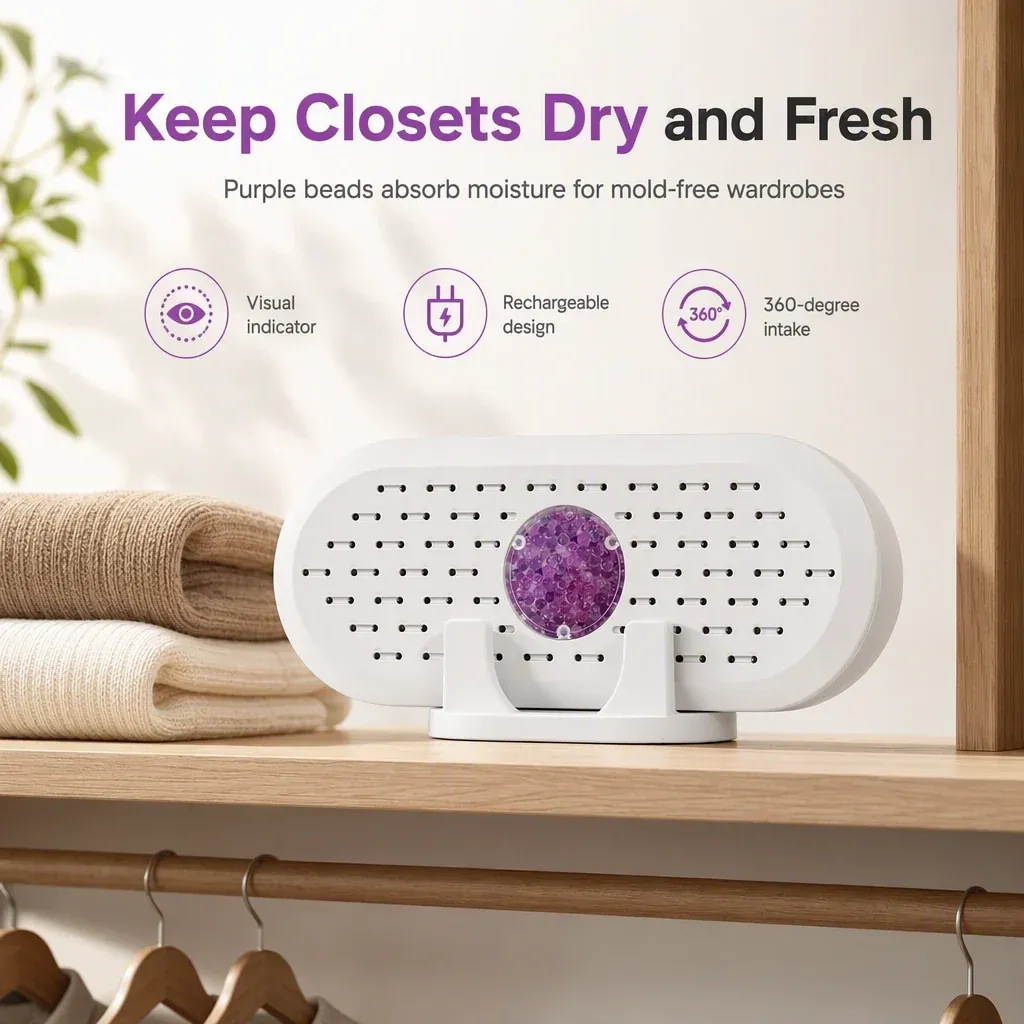 Reusable moisture absorber
