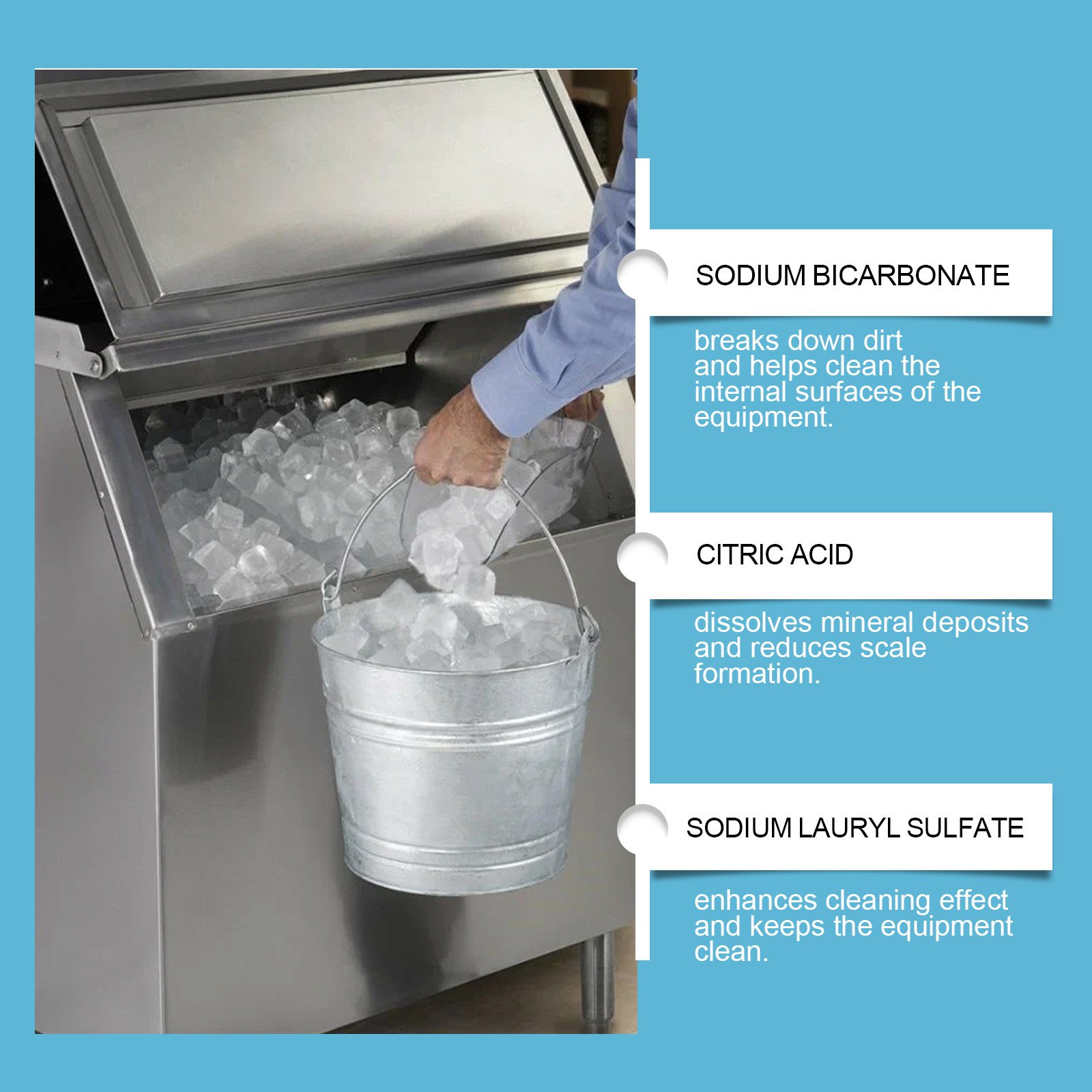 Ice Machine Cleaner Effective Ingredients