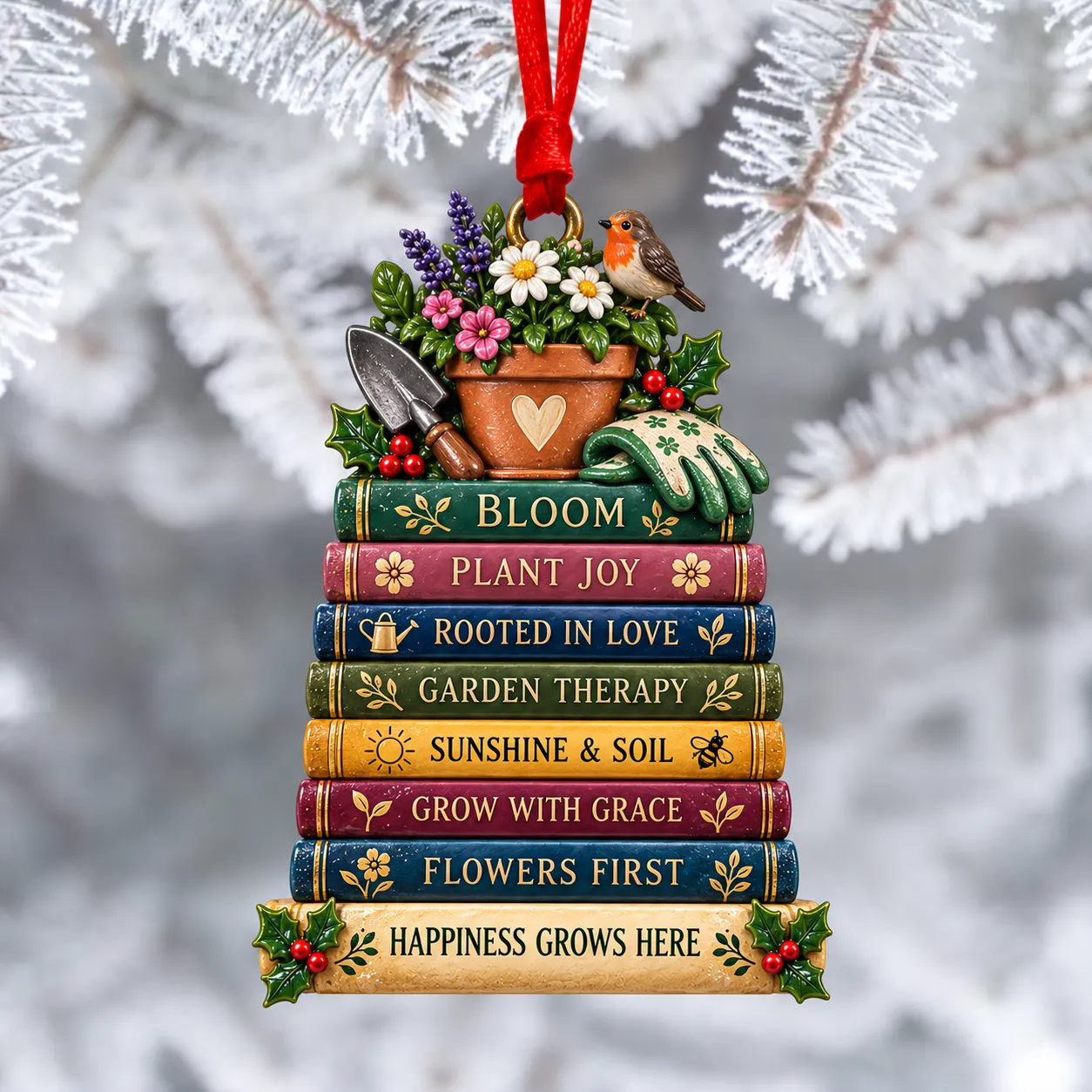 Garden Lover Christmas Ornament