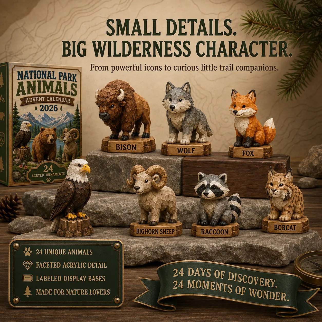 National Park Wildlife collection for nature lovers