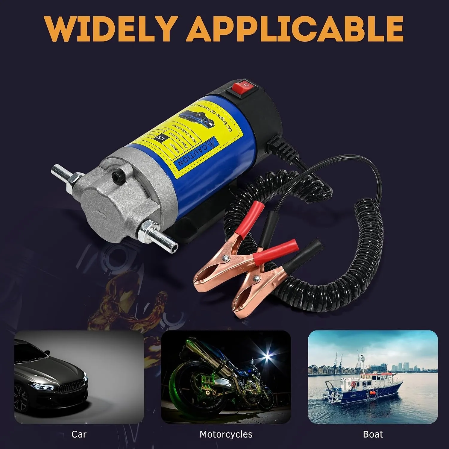Electric oil pump use cases for vehicles and equipment