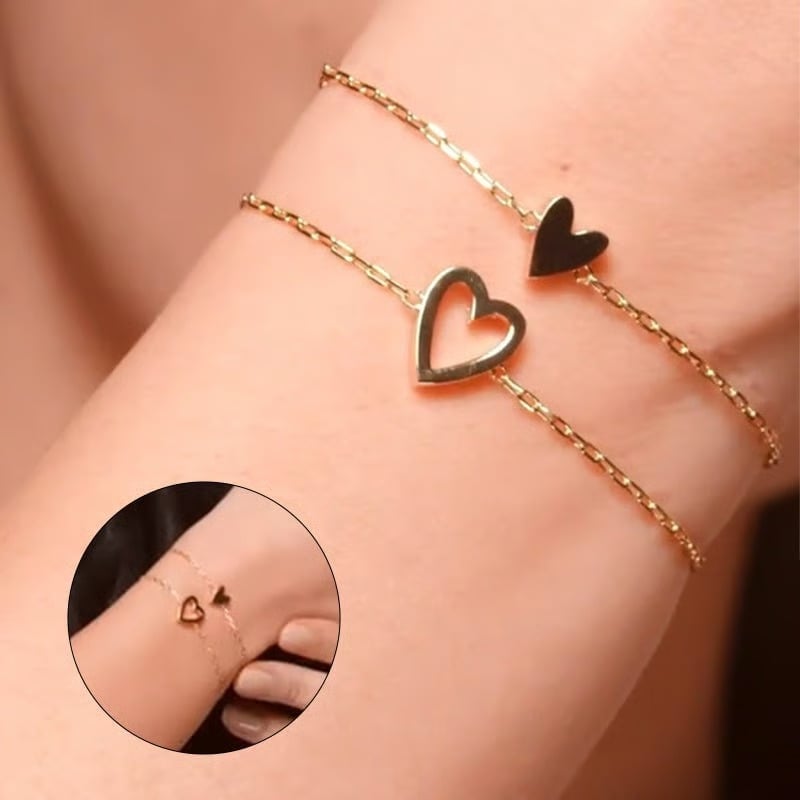 Adjustable Love Friendship Two Bracelet Pack
