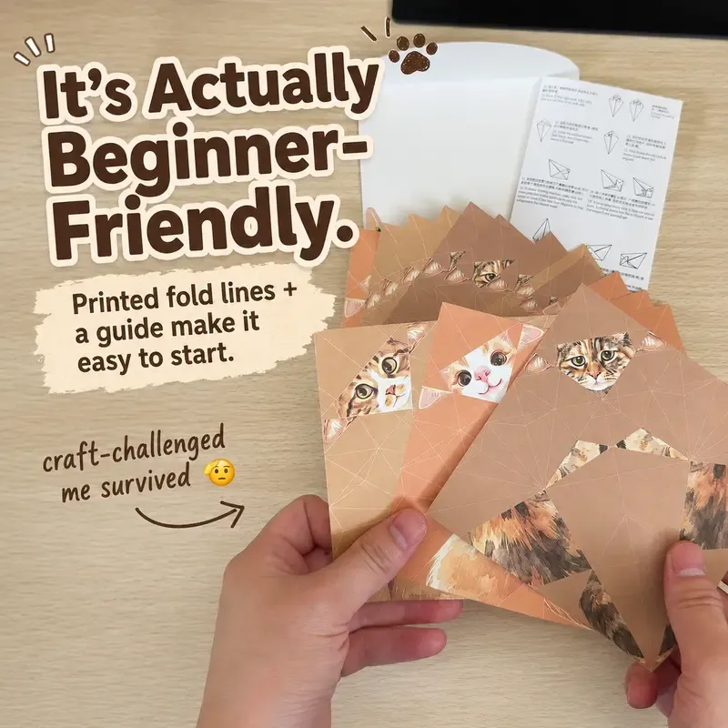 Kitty World folding process