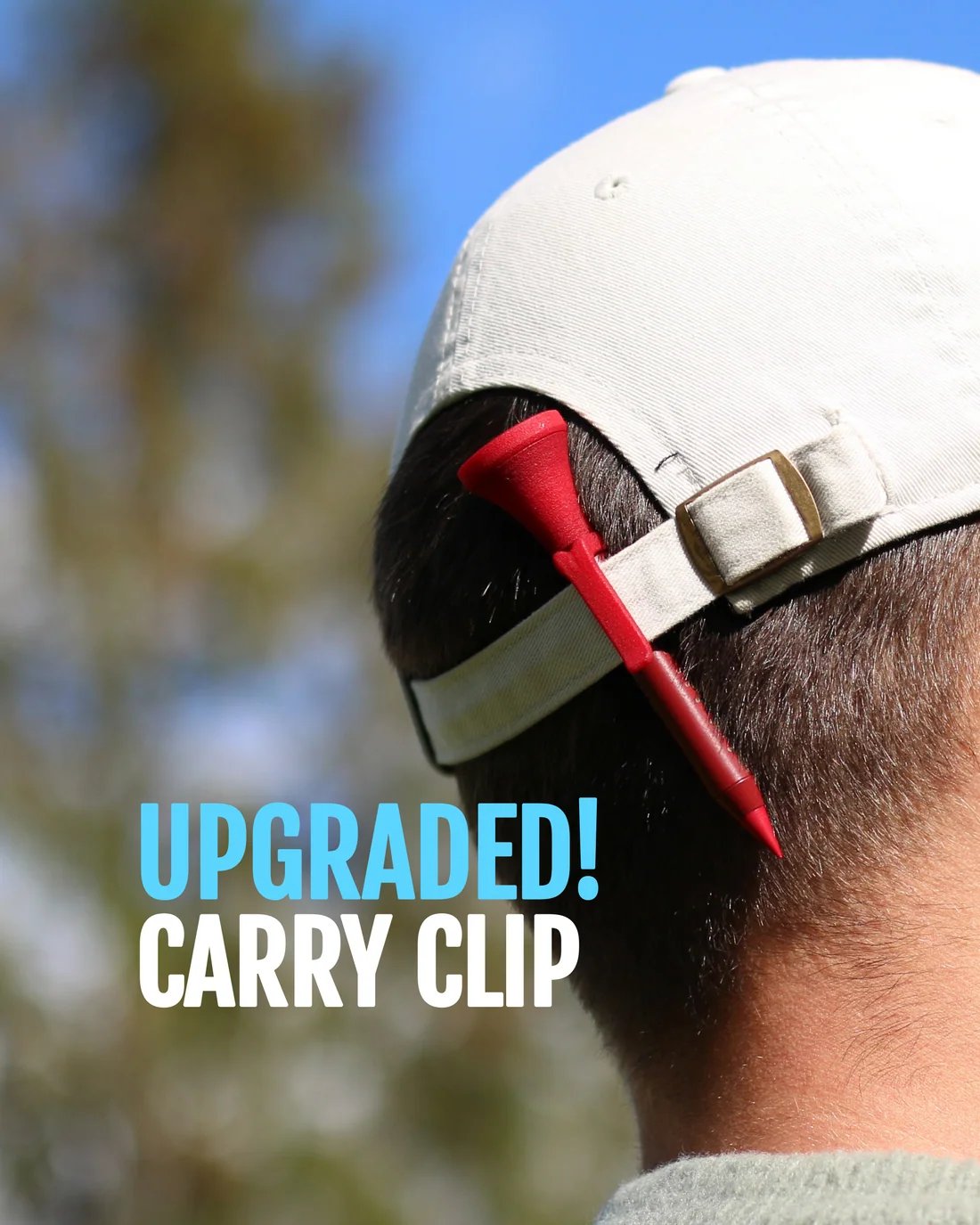 Compact golf multi-tool attached using its integrated pocket clip