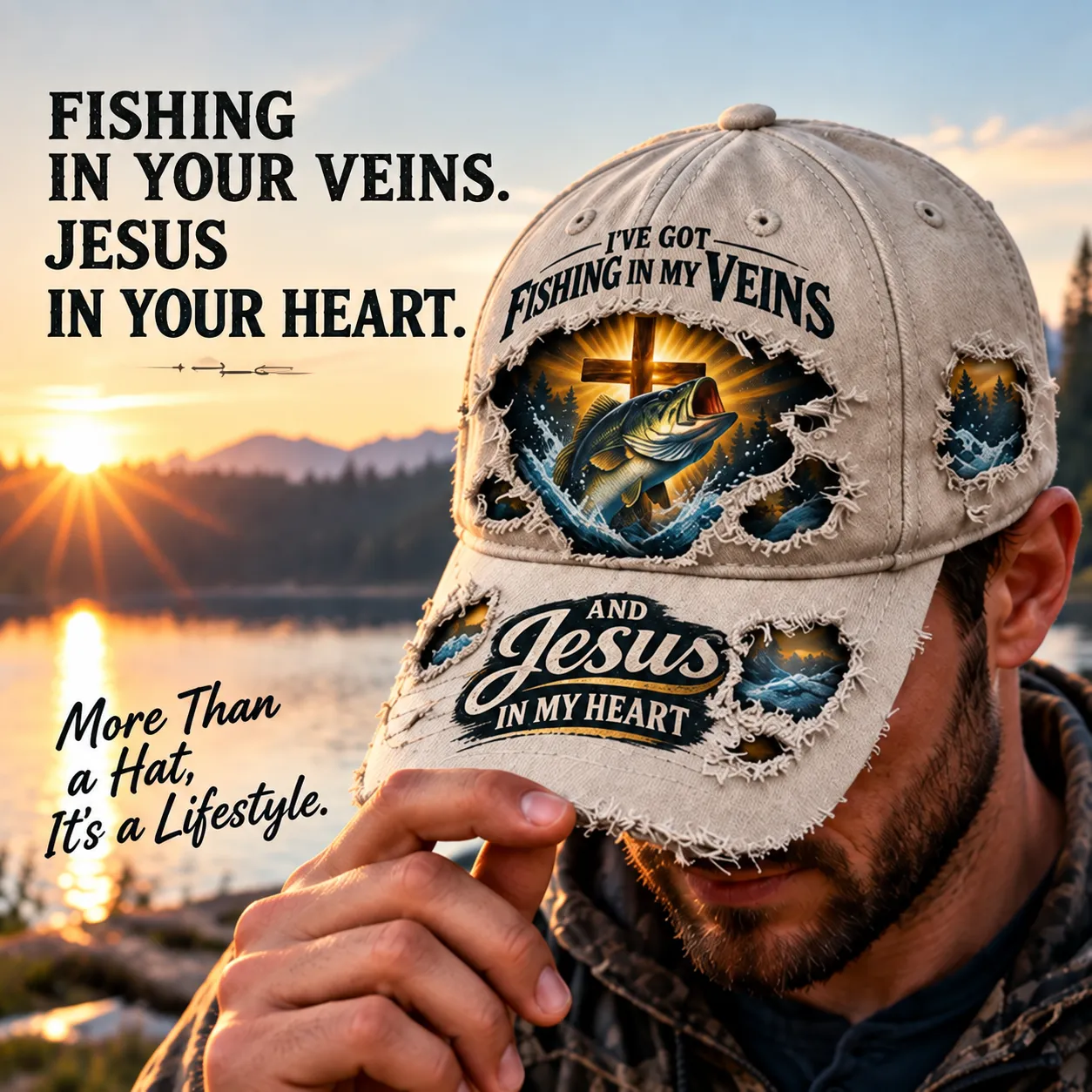 Fishing & Faith Cap preview