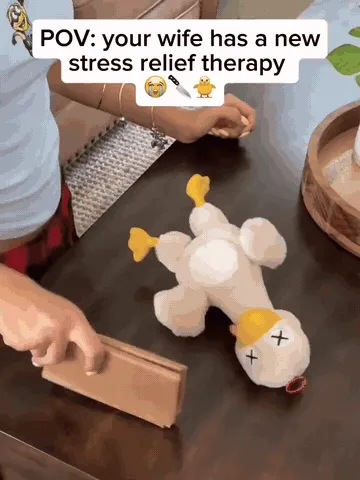 Animated demonstration of detachable plush limbs