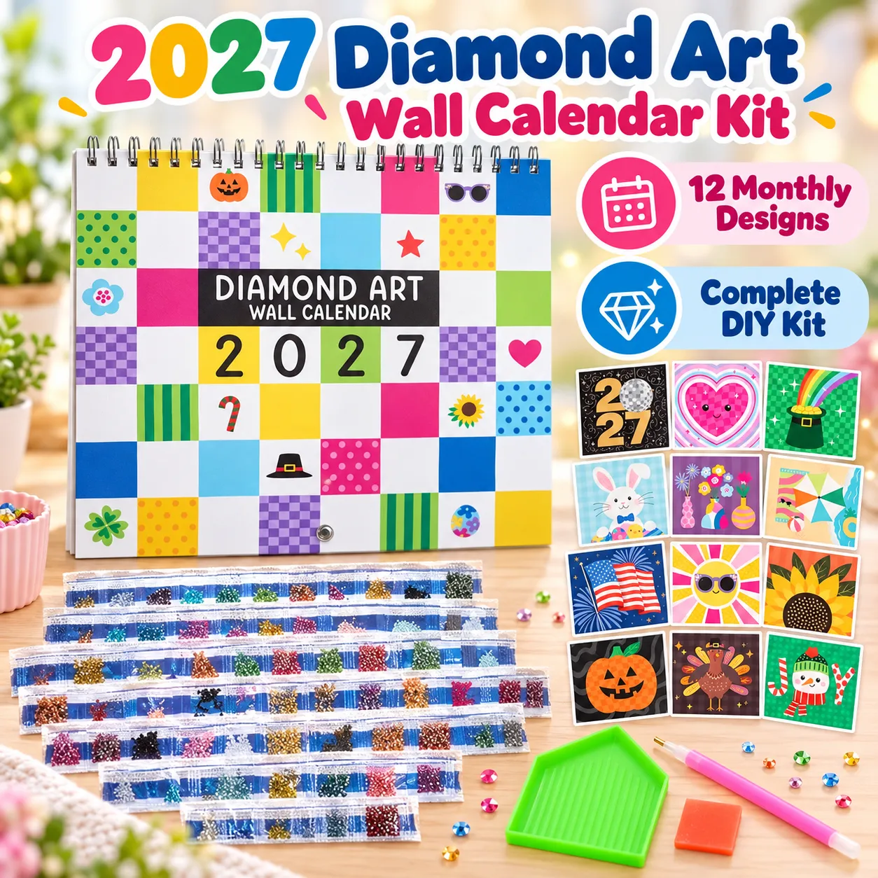 Diamond art calendar product details