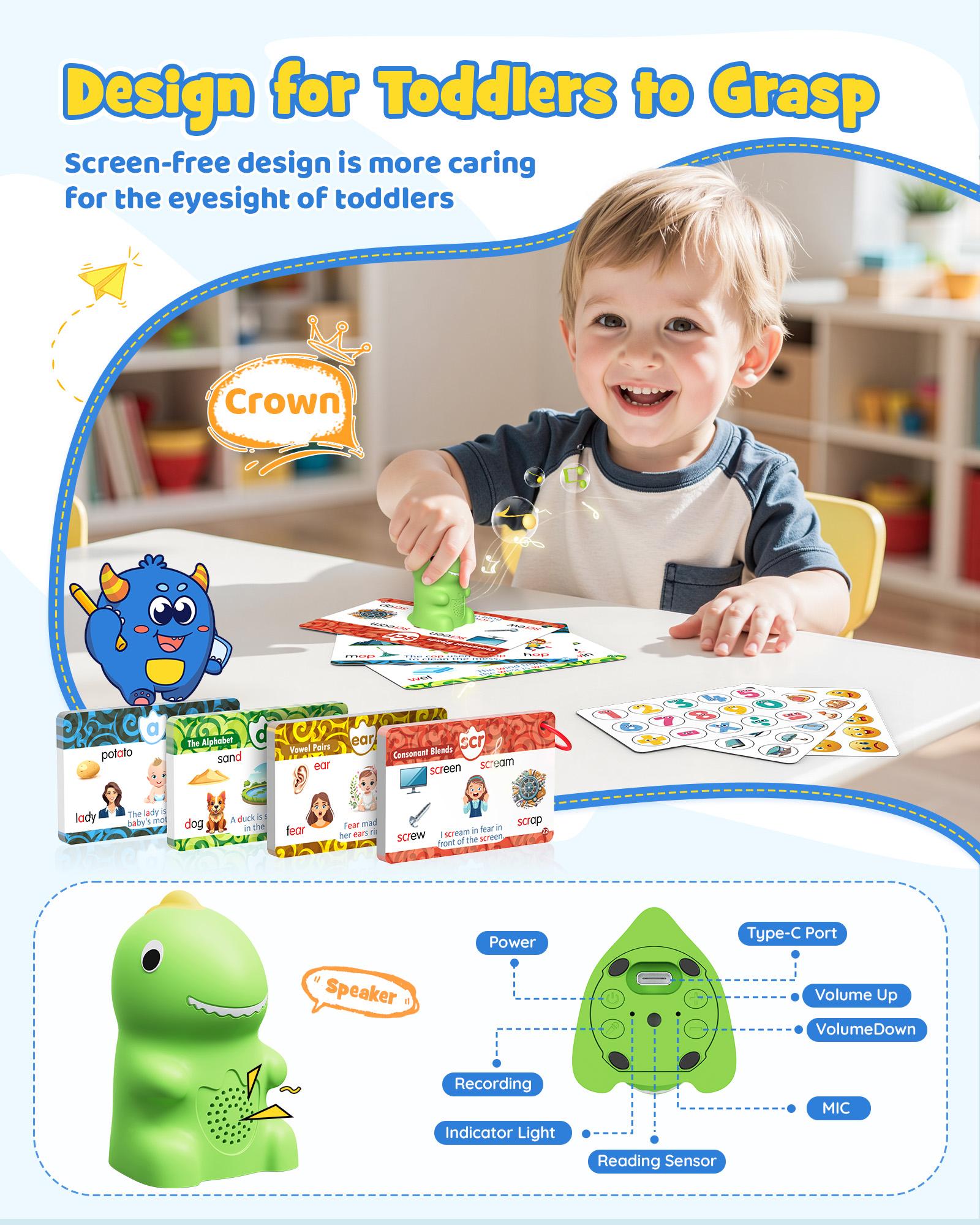 Child learning independently