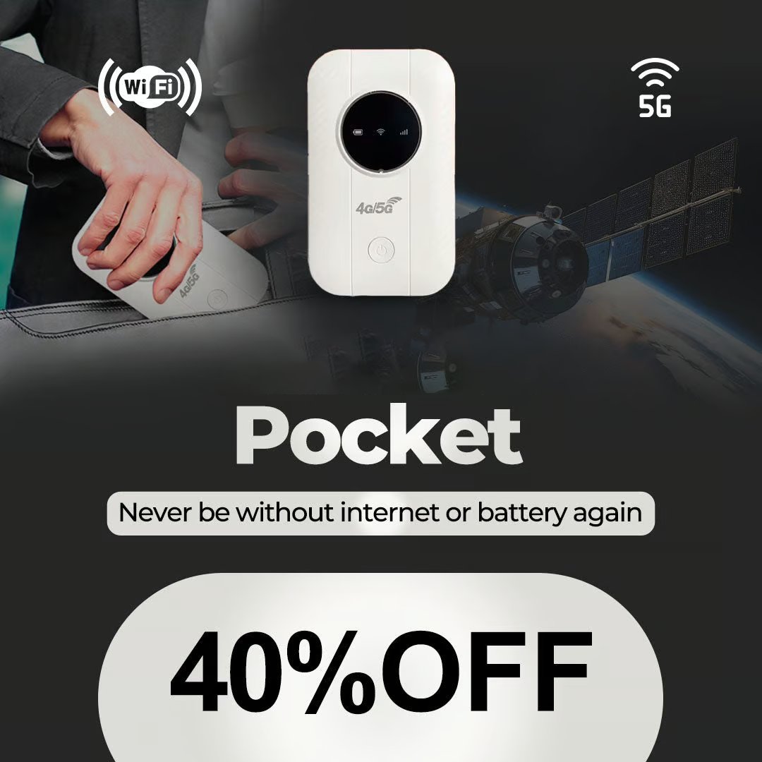 🔥Hot Sale🔥[Power on and use] All-network portable wifi