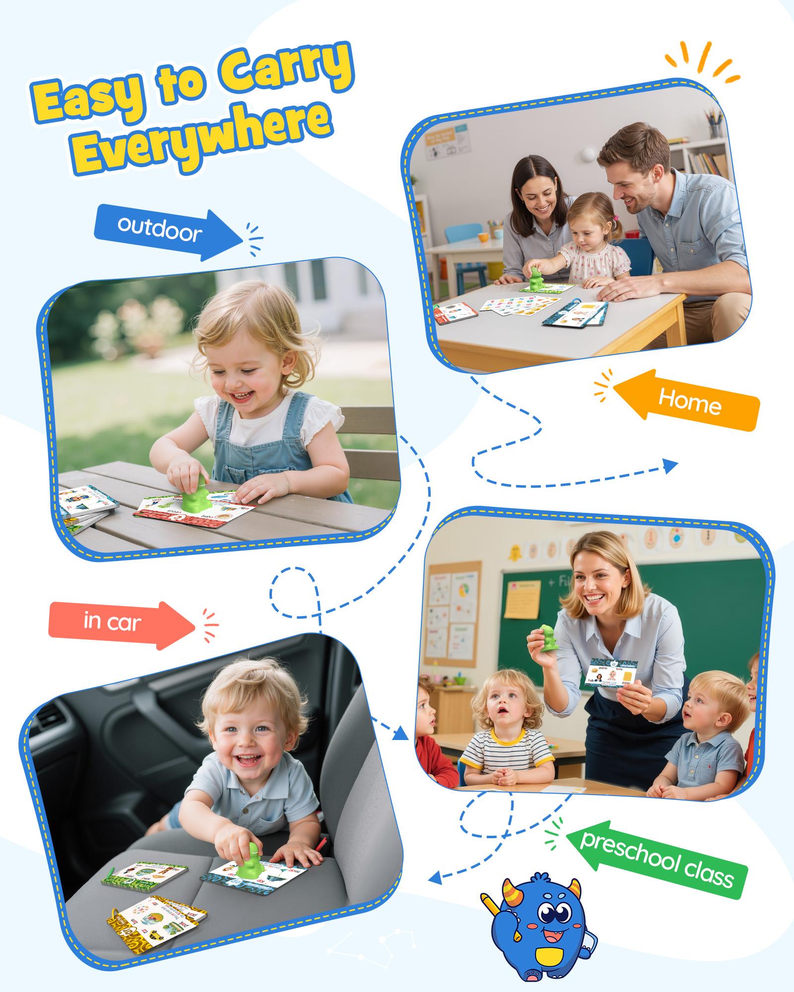 Gift box with learning set