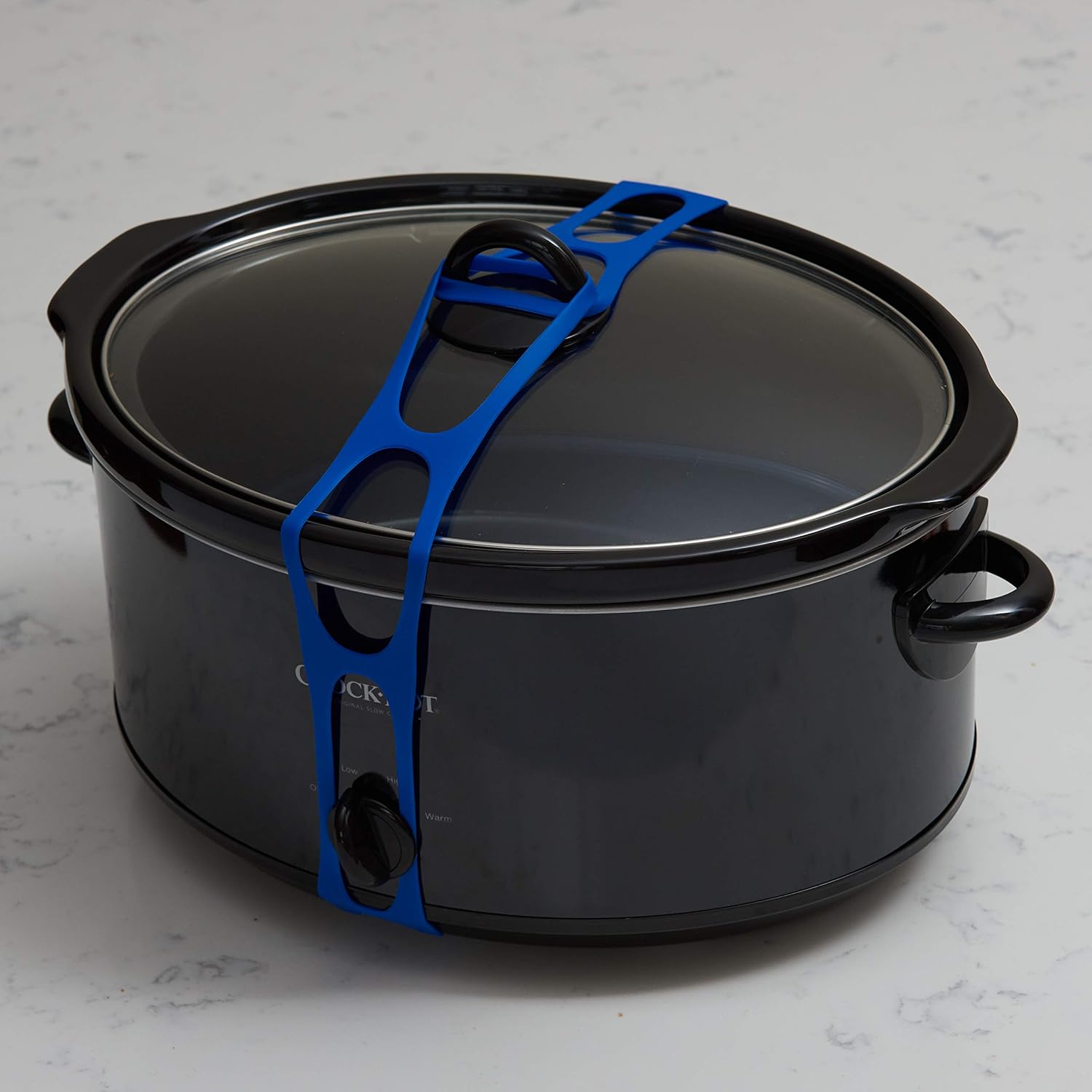 lid securing strap for crockpots. casserole dishes. pots. pans and more🍳
