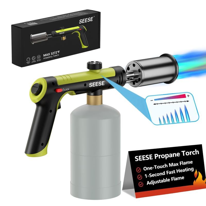 Propane torch features diagram