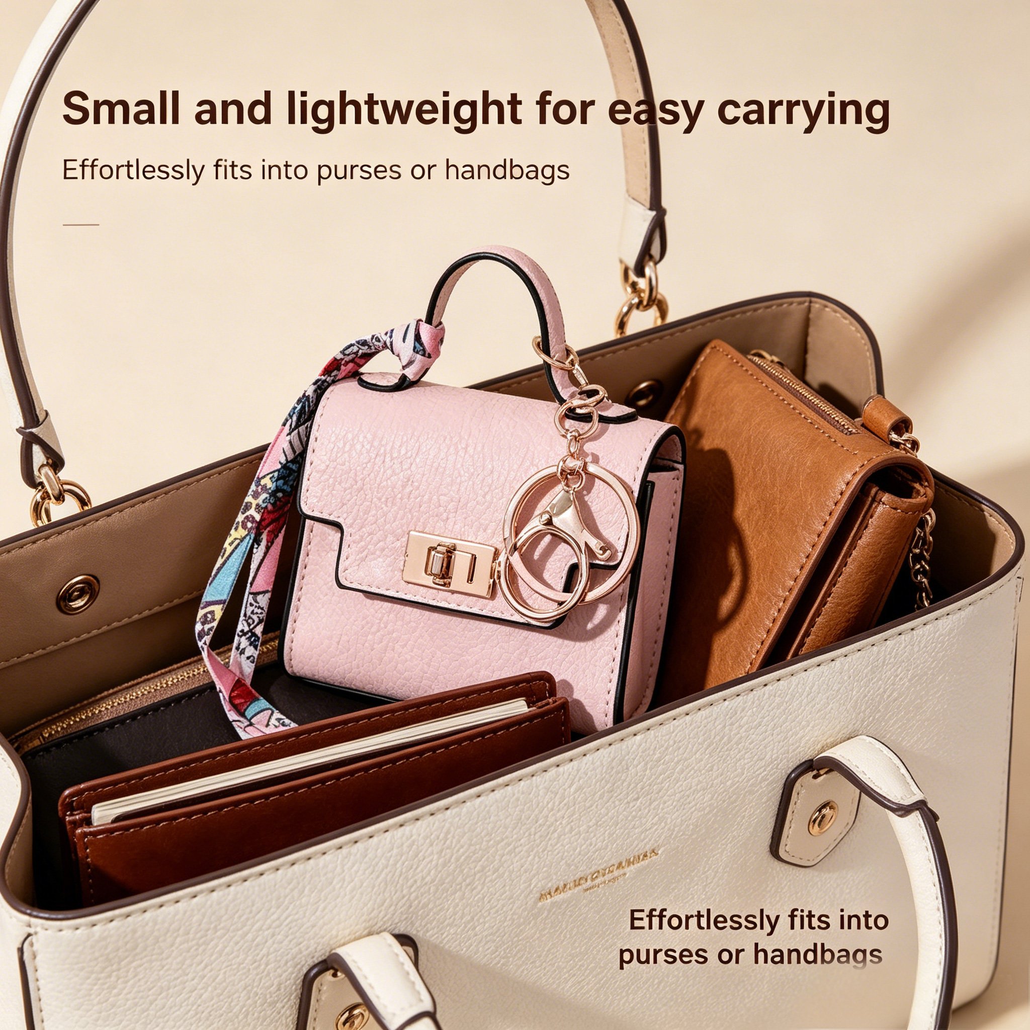 Compact mini pouch for travel and daily use