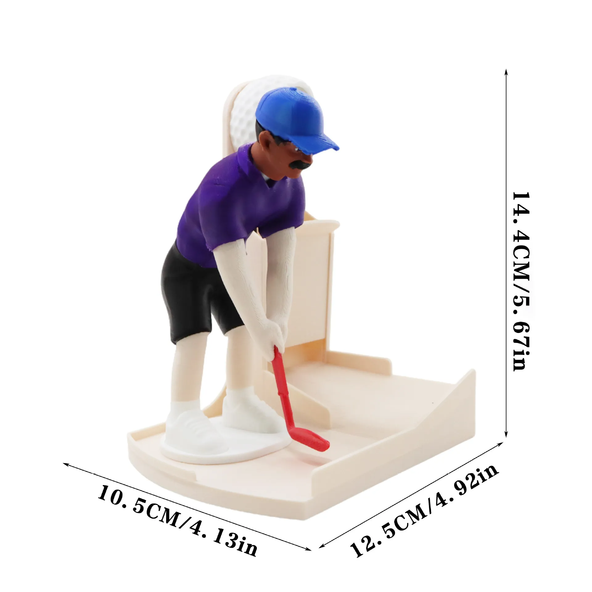 Golf bottle opener dimensions in inches