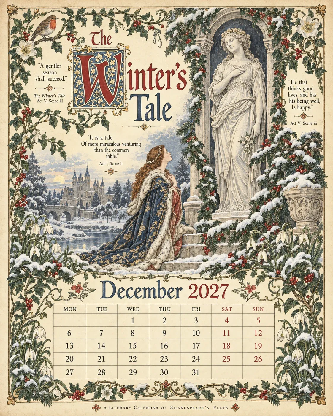 December โ The Winter