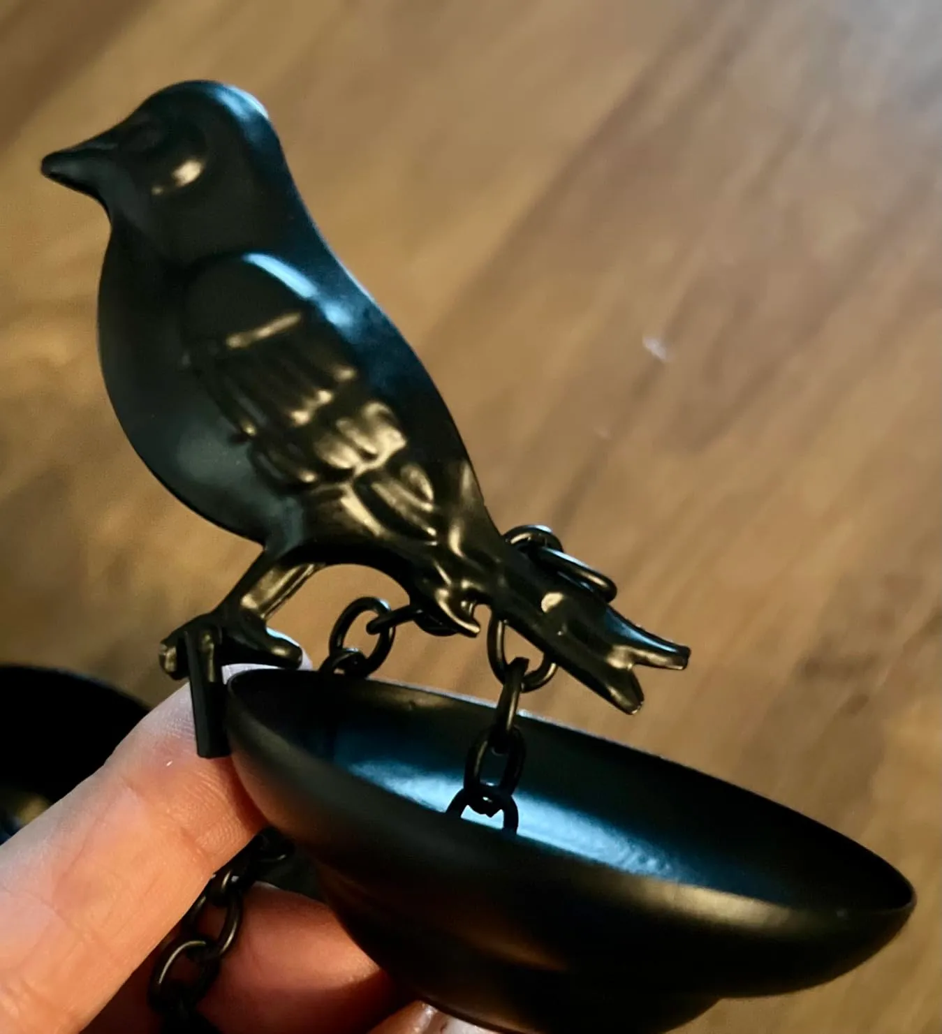 Super cute bird rain chain!!
