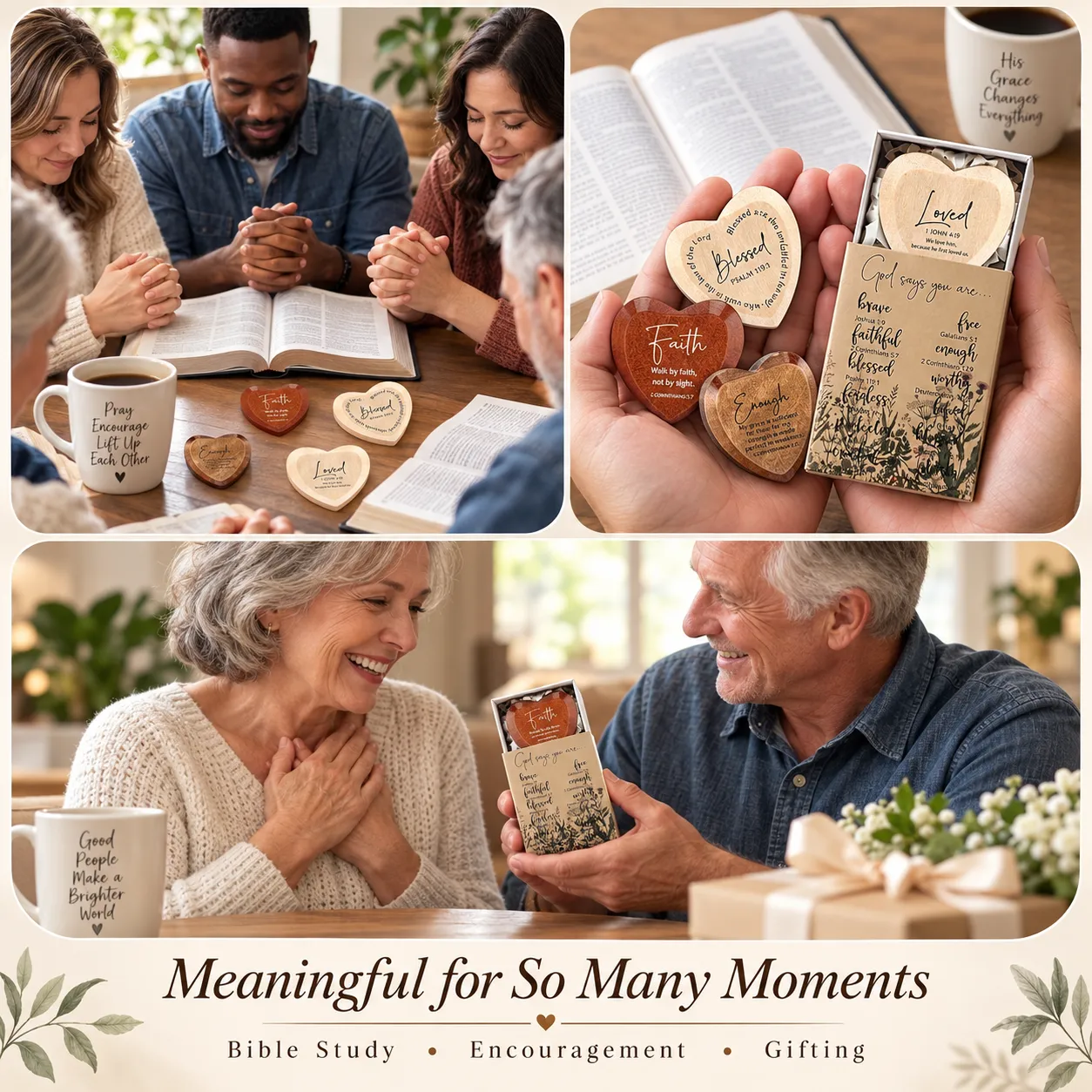 Christian pocket heart gifts for meaningful occasions