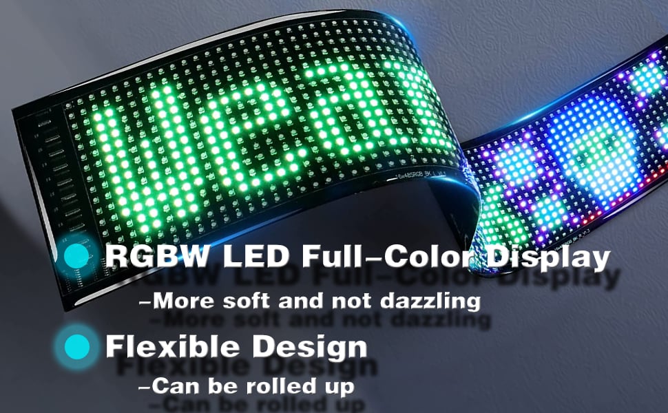 led car sign