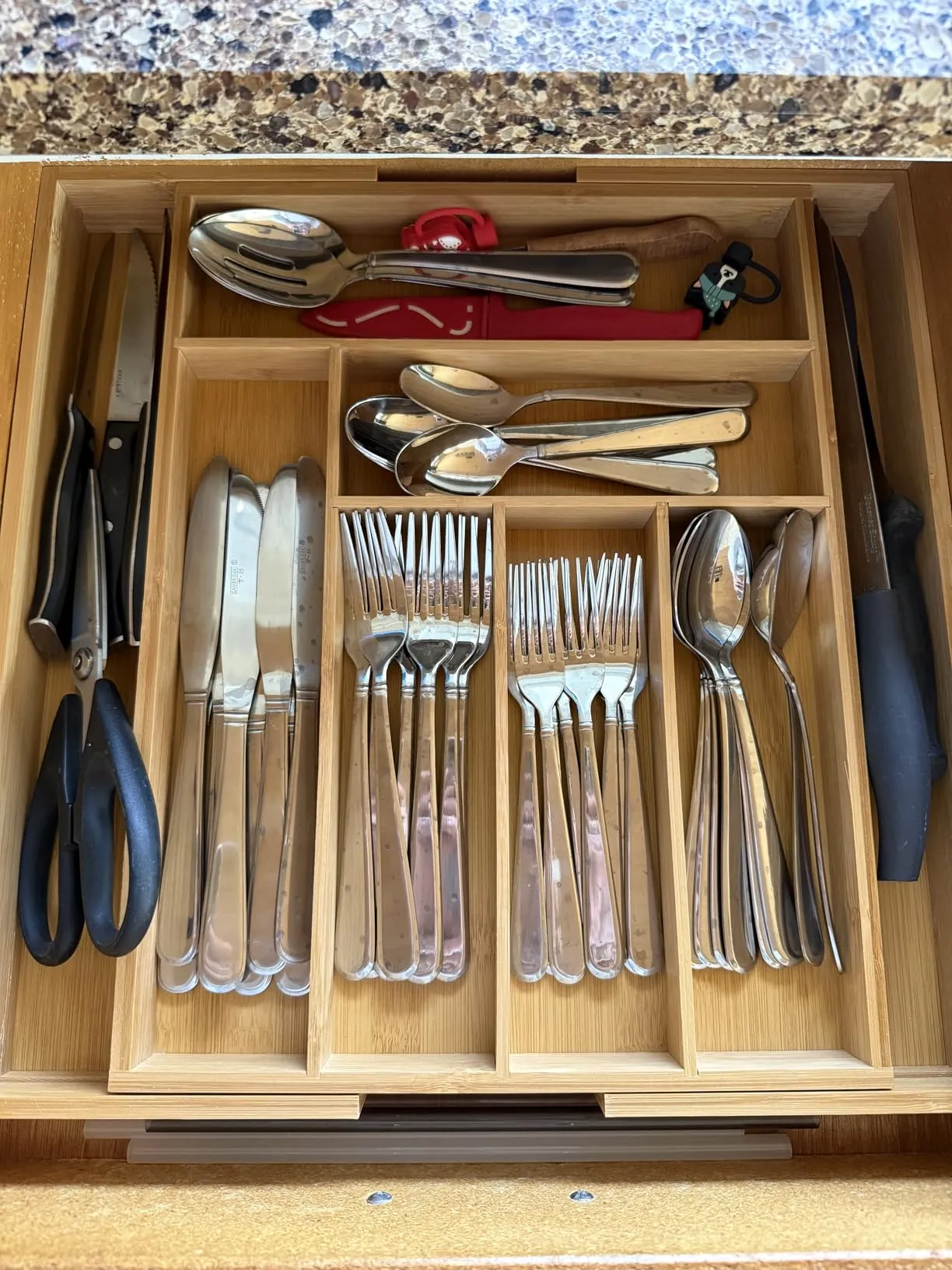 Beautiful silverware organizer