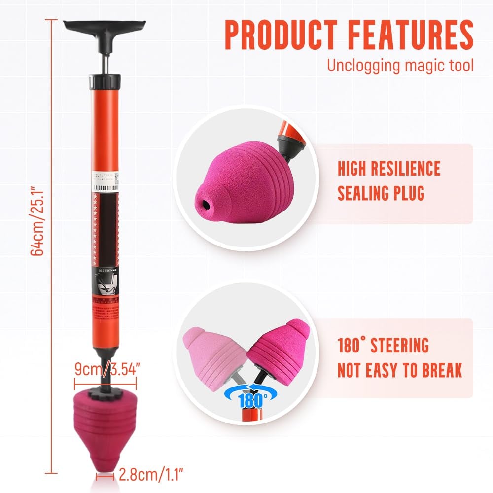 High Pressure Toilet Unblocker 2