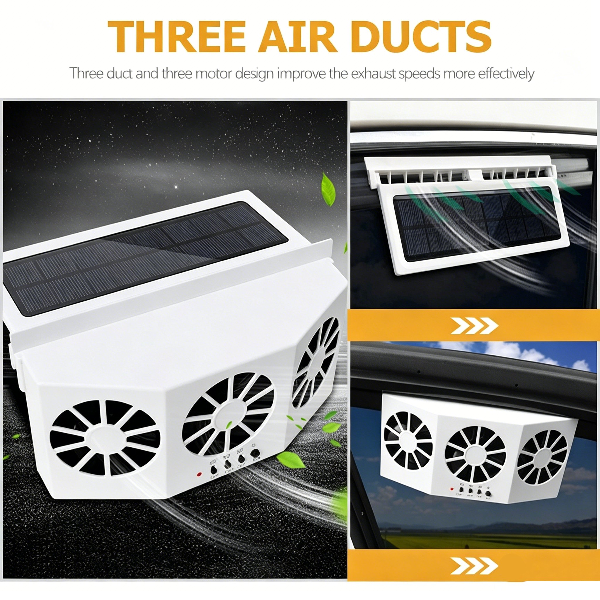 Triple Fan Design
