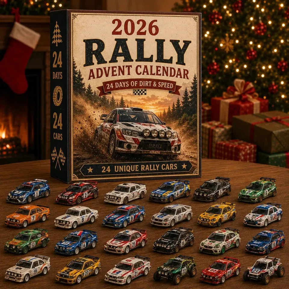 Rallye Adventskalender als Weihnachtsgeschenk