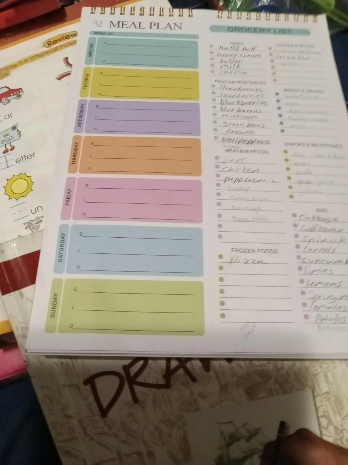 My autistic daughter is on board