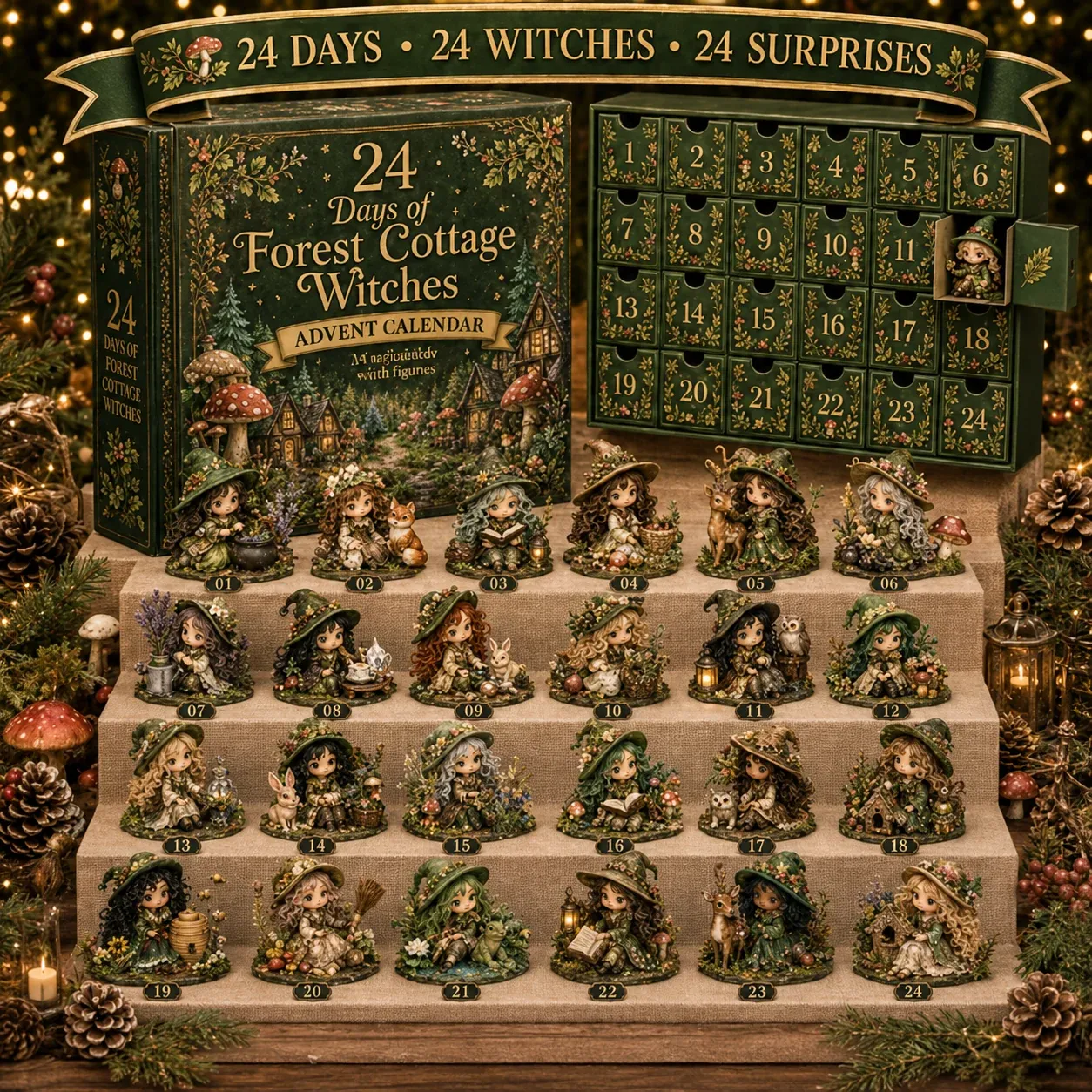 Witchy Magic Coven collectible characters