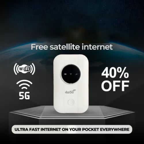 🔥Hot Sale🔥[Power on and use] All-network portable wifi