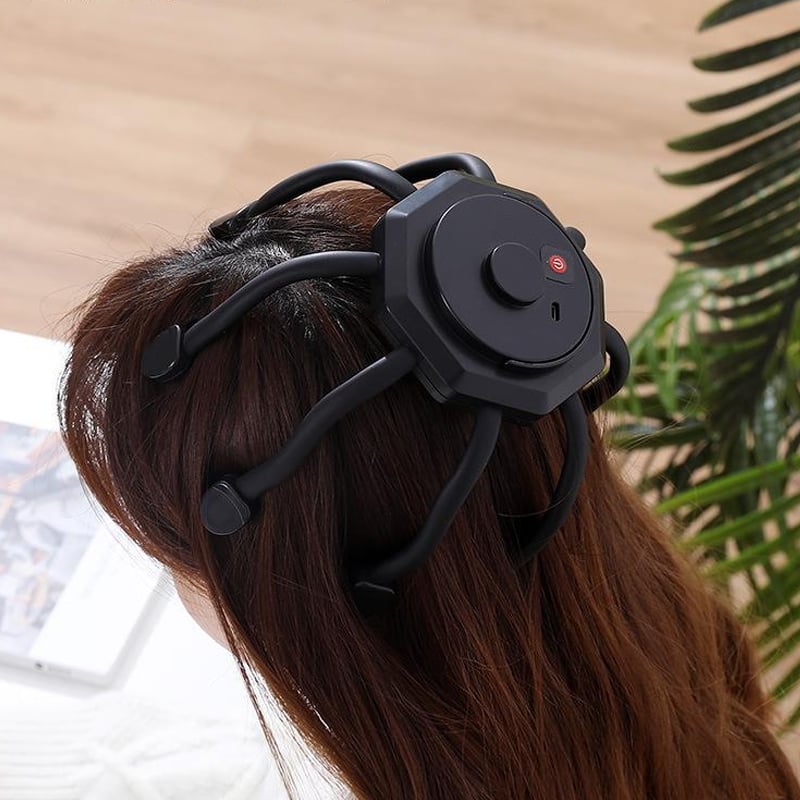 Massageador de cabeça de polvo