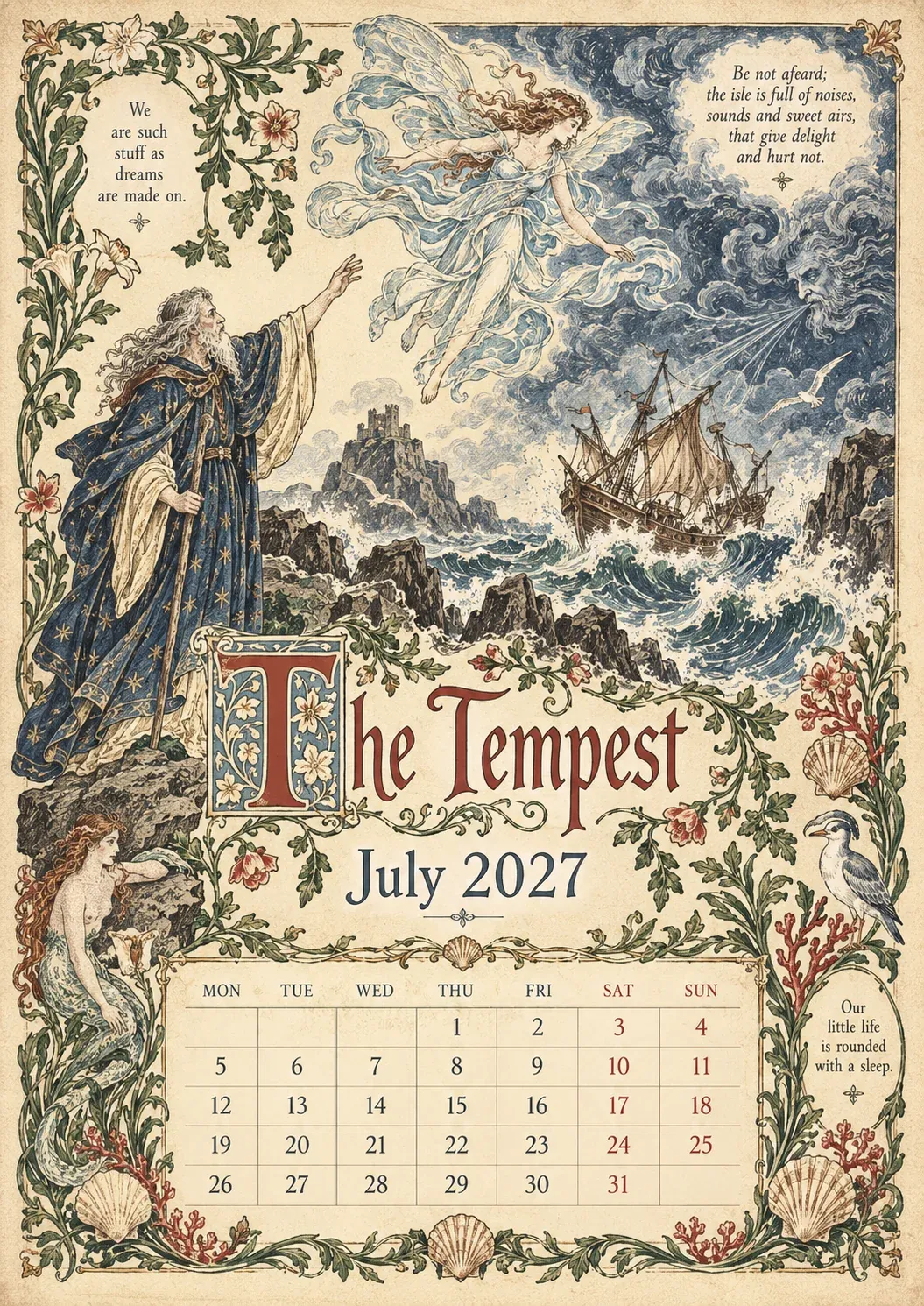 July โ The Tempest