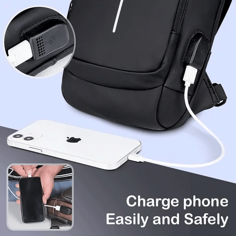 Convenient charging port