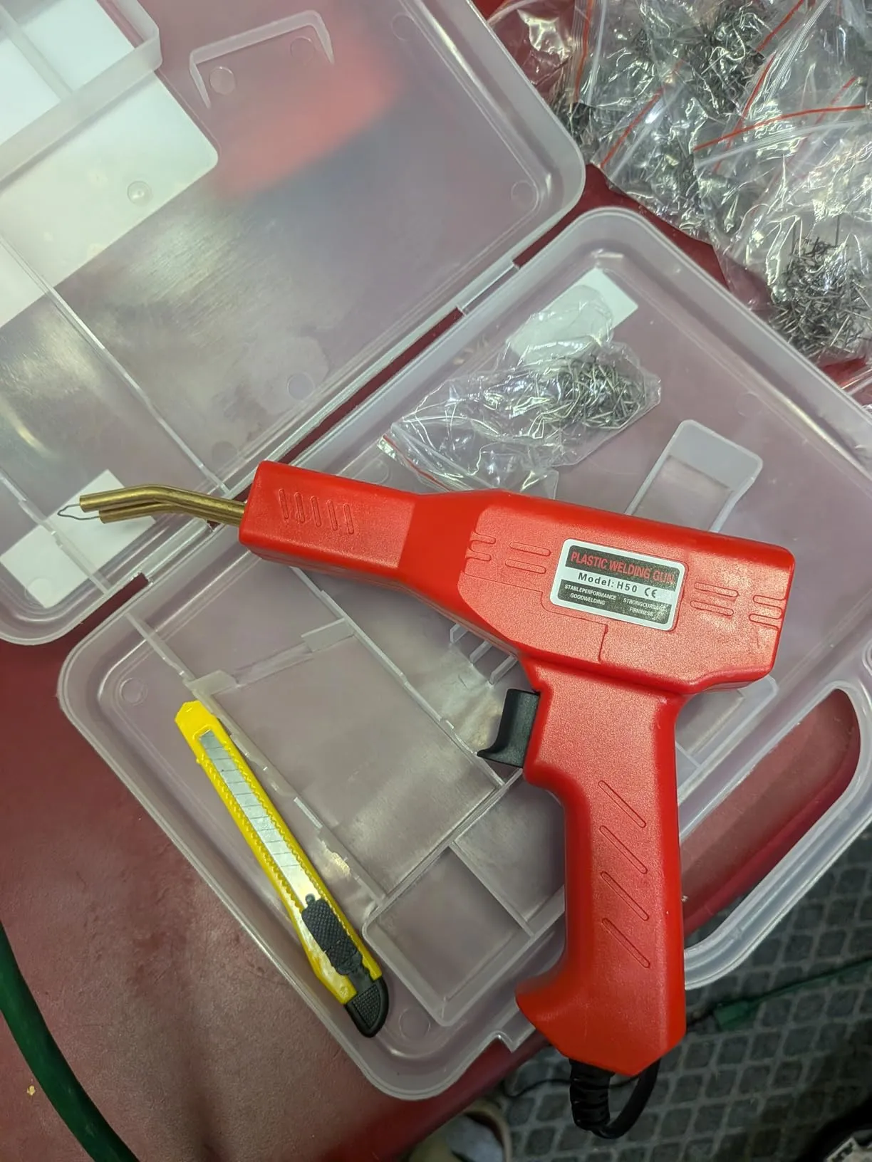 Solid repair option for car bumpers