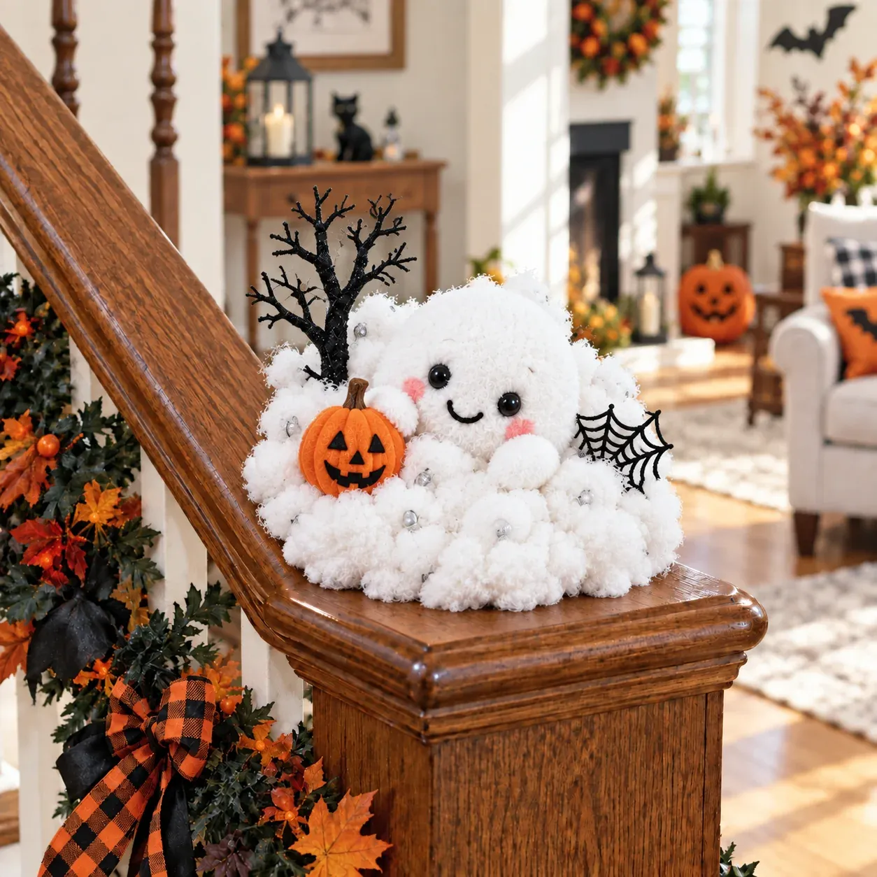 Five unique Halloween ghost characters