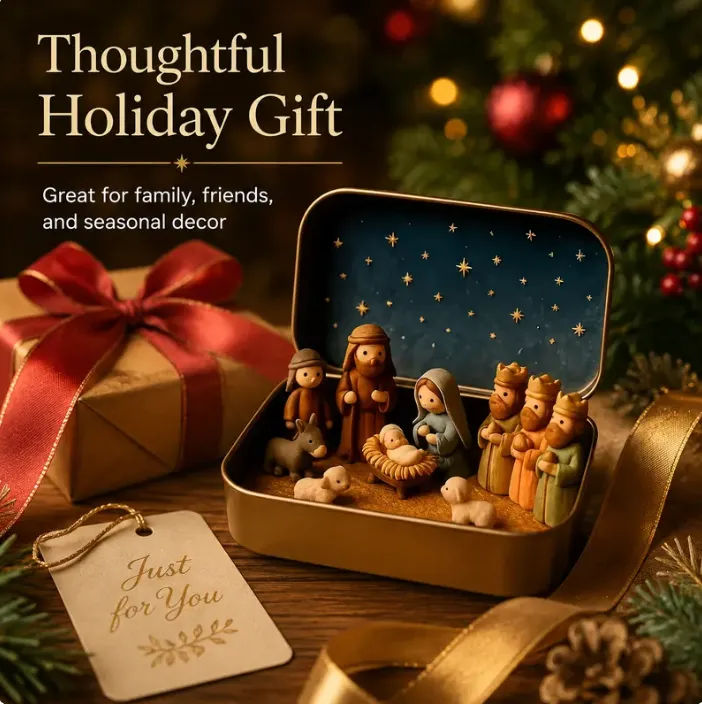 Pocket Nativity Christmas gift