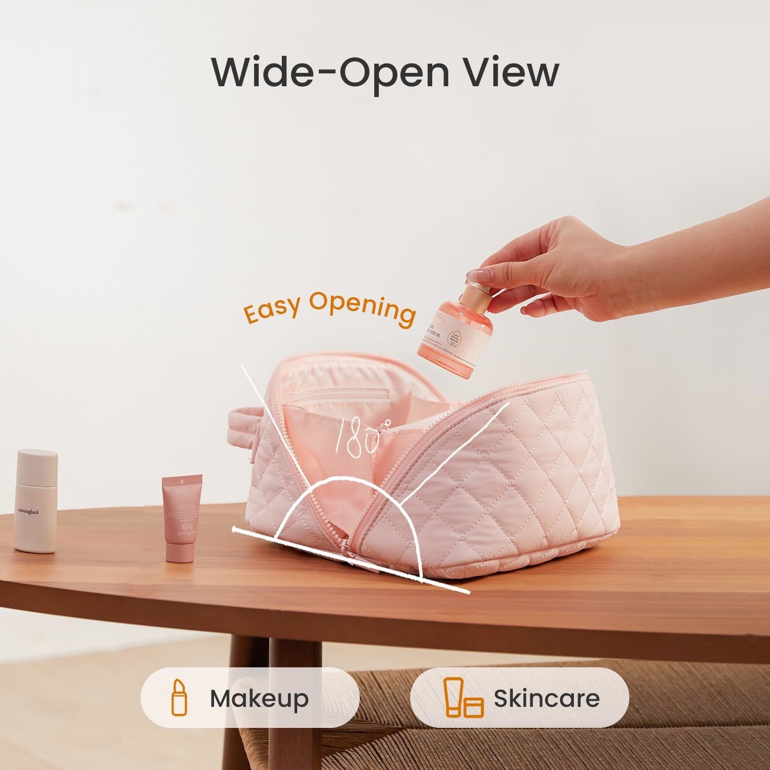 49% OFF This Week Promotions🎉🎉Travel Makeup Bag for Woman