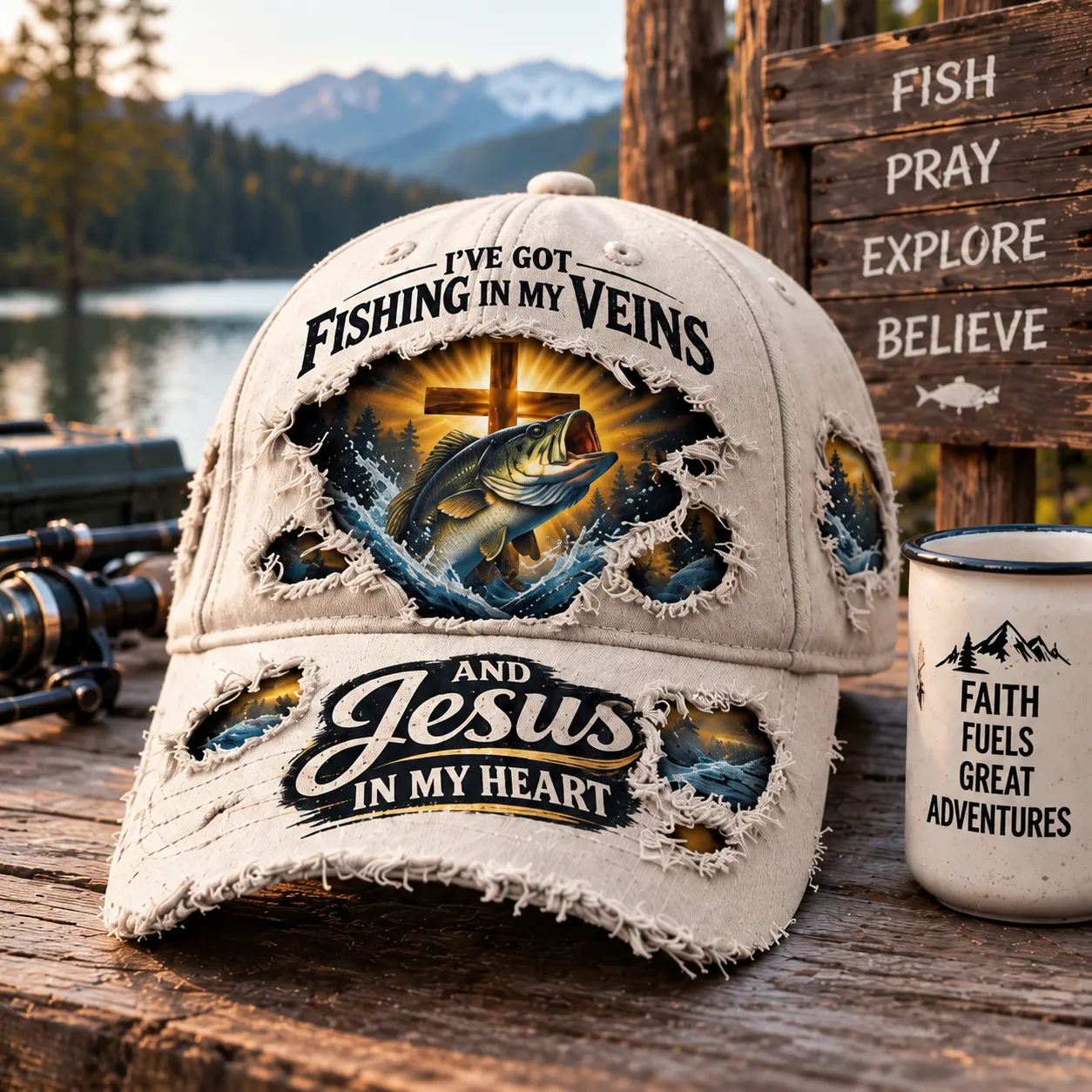 Outdoor fishing lifestyle