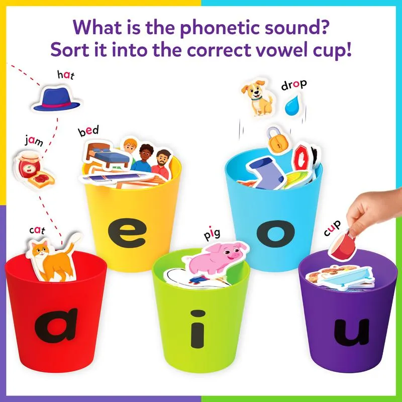 Phonics Vowel Sorting Toy