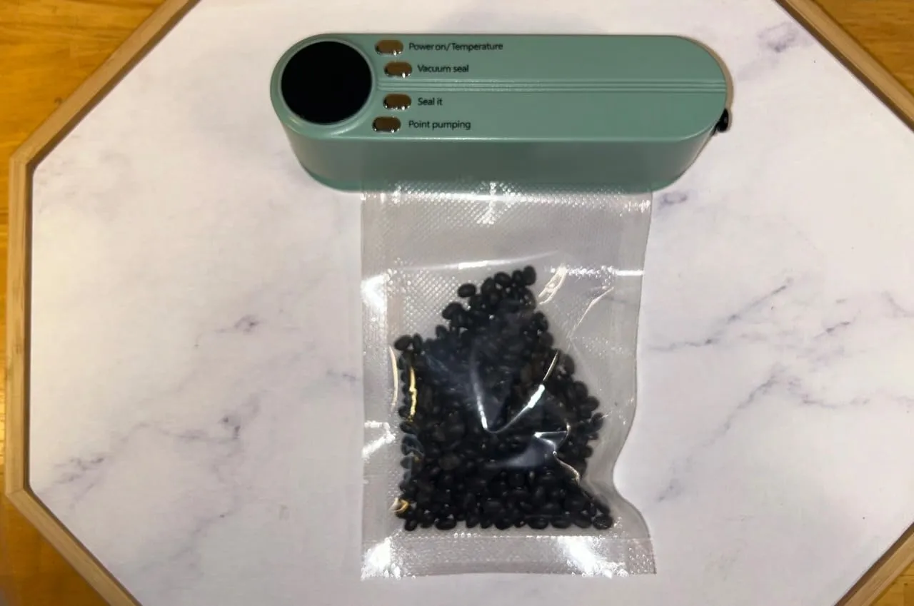 A rechargeable sealer that is a great way to store your food items and much more