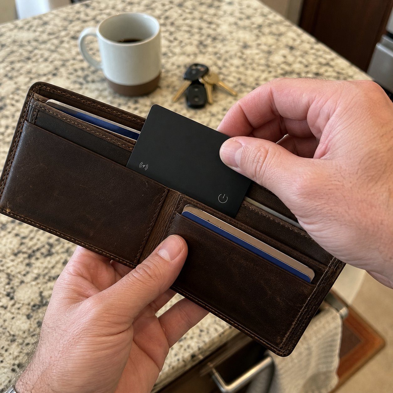Finally, a tracker that fits my wallet