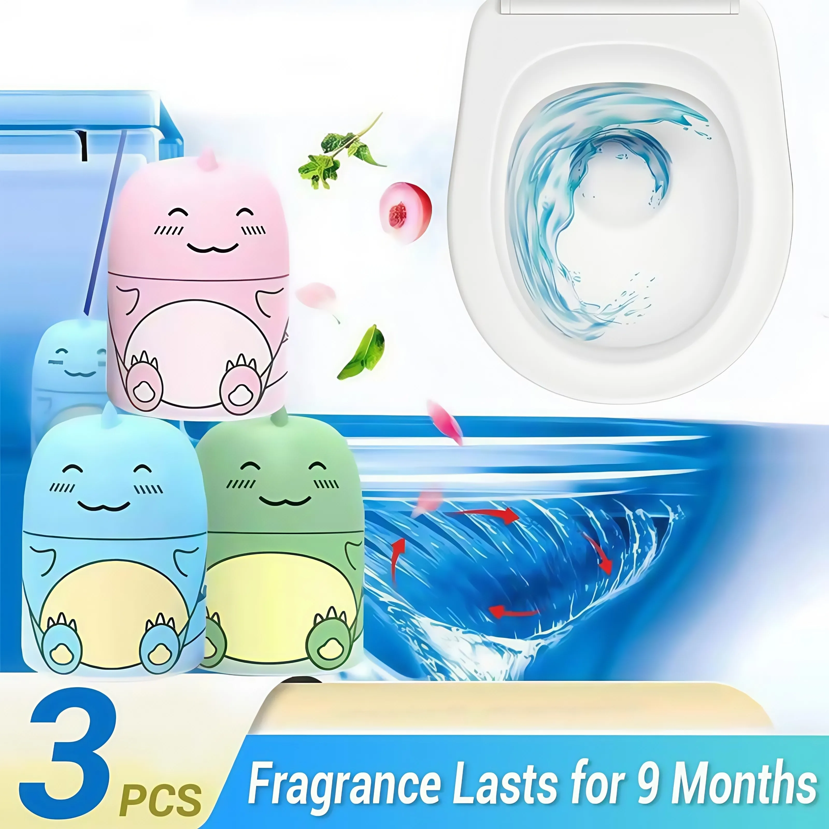 🔥LAST DAY 49% OFF 🔥Toilet Cleaner & Toilet Deodorizer Wonder
