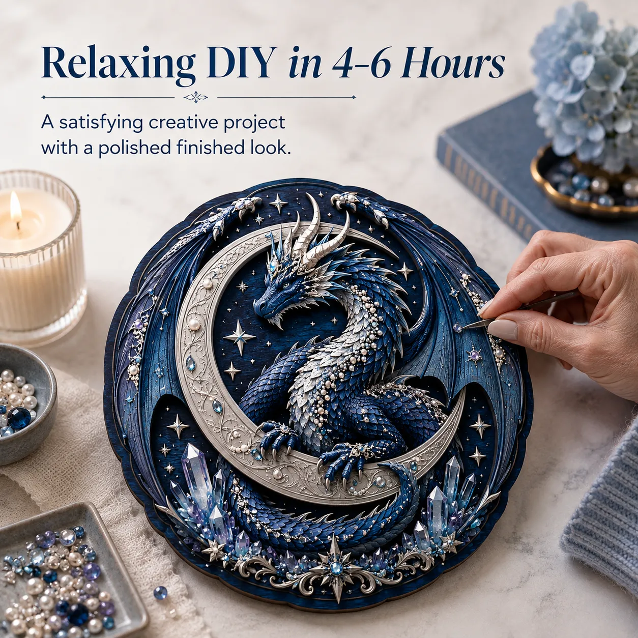DIY Moon Guardian Dragon bouwproject