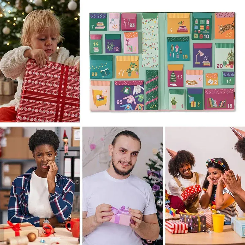 Original holiday gifting image featuring the Book Lovers Advent Calendar