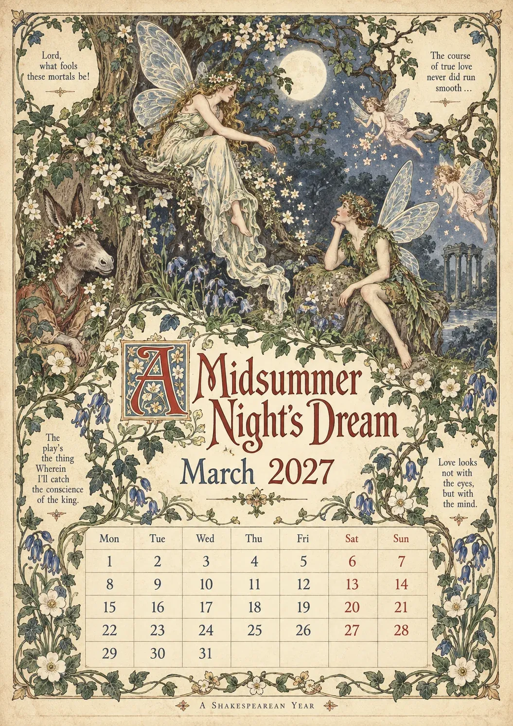 March โ A Midsummer Night