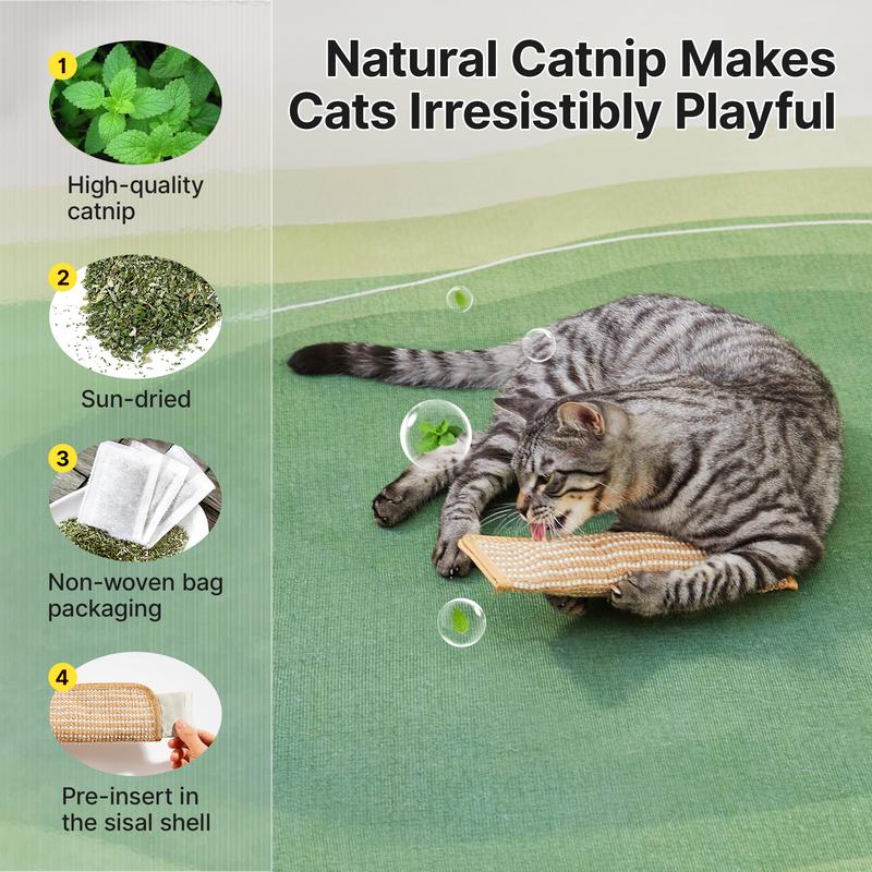 Natural catnip ingredients and process