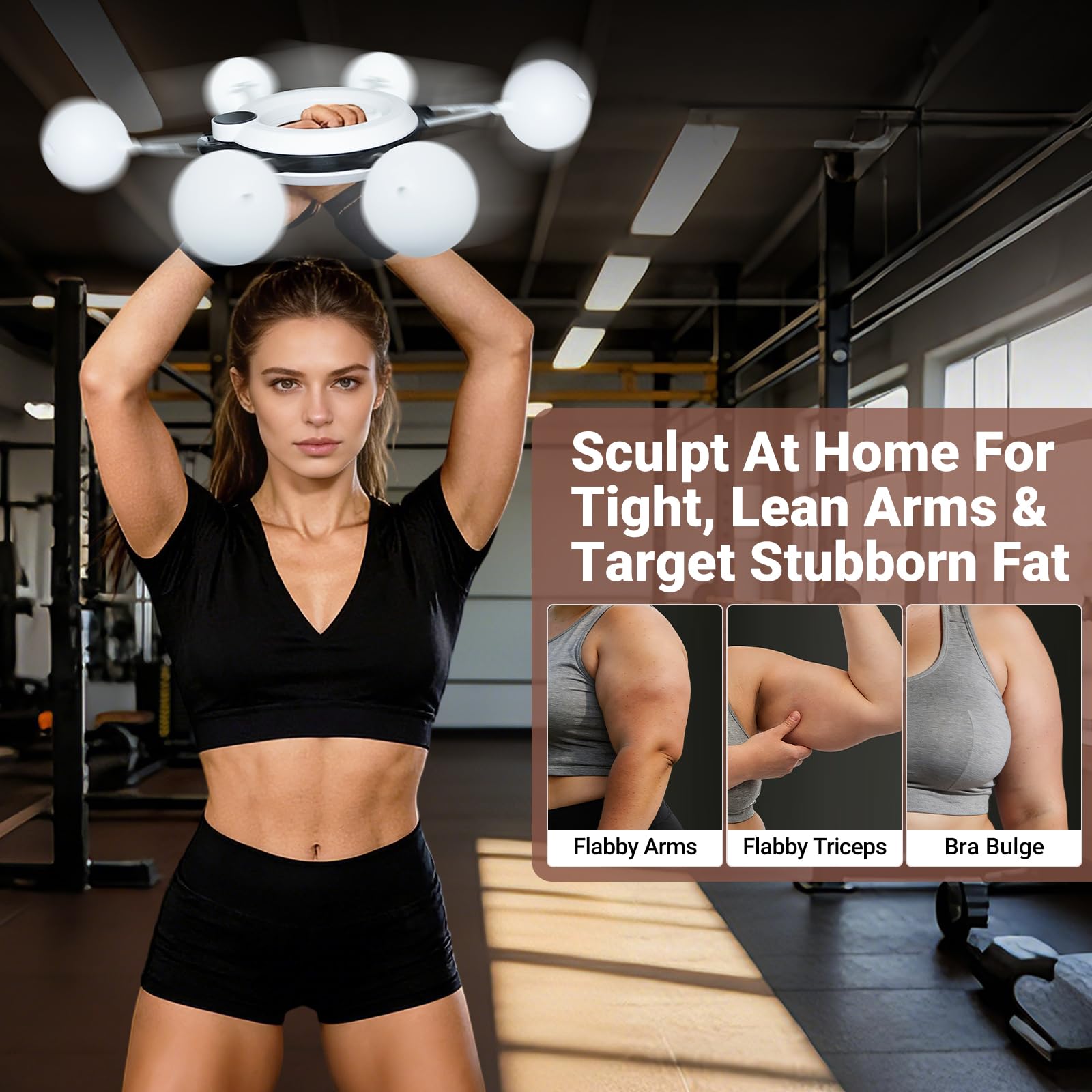 Target Flabby Arms and Stubborn Fat