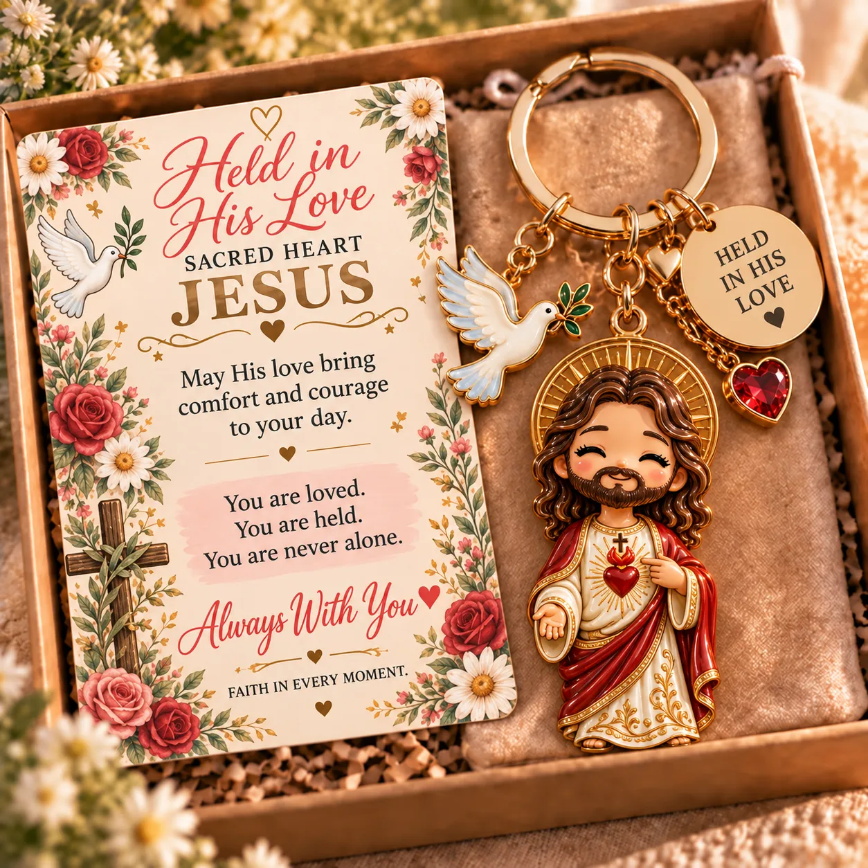 Christian keepsake keychain design gallery, image 2 of 5