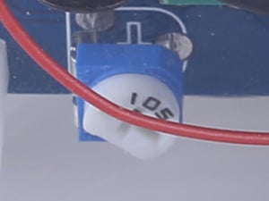 Back potentiometer Back potentiometer