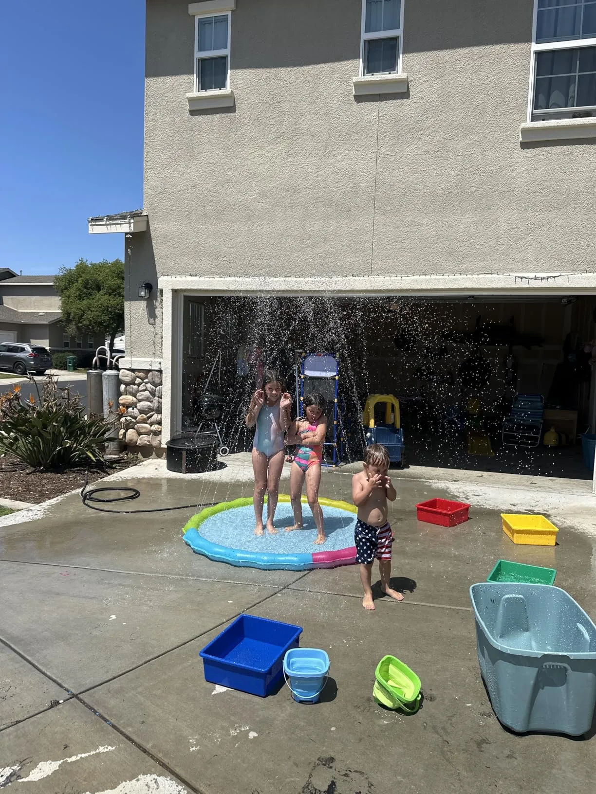 Perfect splash pad